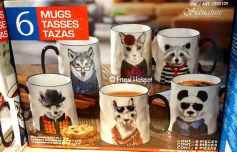 costco signature animal mugs.